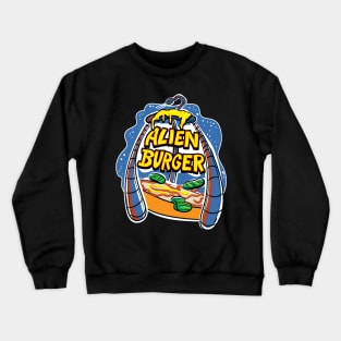 War of the Burgers Alien Burger Crewneck Sweatshirt